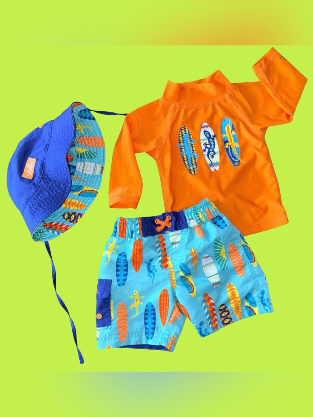 12-18M UV Skinz 3-Piece Swimsuit Set